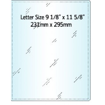 Letter Size Laminating Pouch - 100 pack